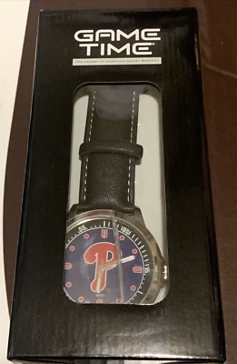 MLB Philadelphia Phillies Unisex Watch GAMETIME MLB-PLY-PHI New in box - Image 1 of 2
