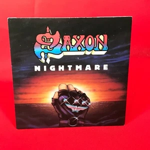 SAXON Nightmare 1983 UK 7" vinyl single Midas Touch original 45 - Picture 1 of 4