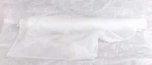 Originale Tela Paracadute Metraggio 90cm Ampio Bianco 15,90 €/ M Stoffa Deco Fai - Foto 1 di 1
