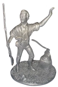 Franklin neuwertige Zinnfigur People of Colonial America The 1st Citizen - Bild 1 von 5