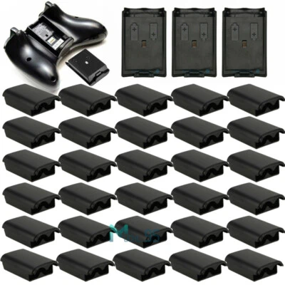 Paquete de 10 ~ 100 piezas de carcasa trasera de batería AA para controlador inalámbrico Xbox 360 Foto 1 de 4