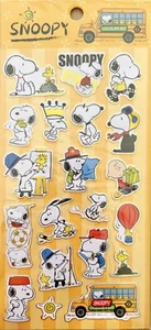 Snoopy seal stickers, craft supply,scrapbooking supply, planner - Picture 1 of 1