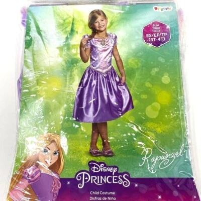 Disfraz Disney Princesa Rapunzel Talla 3-4T Vestido con Personaje Camafeo Foto 1 de 4