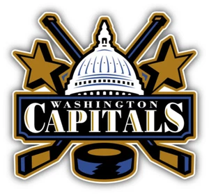 Washington Capitals NHL Hockey Combo Car Bumper Sticker - 3'', 5'' or 6'' - Picture 1 of 1