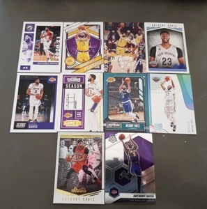 LOT 10 NBA CARDS ANTHONY DAVIS PANINI PRIZM STUDIO CRUSADE - PELICANS LAKERS - Bild 1 von 4