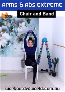 ADVANCED ARMS & ABS Workout DVD | Extreme Toning with Chair & Resistance Band! - Picture 1 of 1