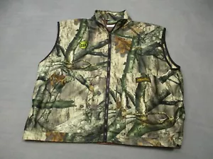 Sportchief Camo Hunting Vest XL Mens Mossy Oak Waterproof Breathable Soft Shell - Picture 1 of 16