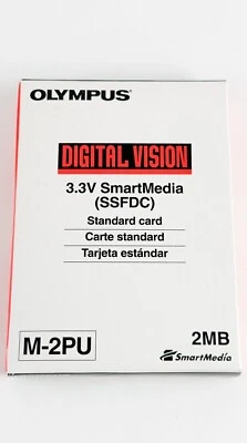 SEALED Olympus Camedia 3.3v Smartmedia SSFDC Memory Card 2mb NOS Vintage 1990s - Image 1 of 4