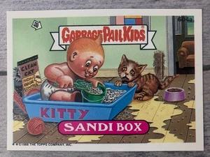 Pattumiera Bambini 15° Serie GPK Non Die Cut Sandi Box Card 604a - Foto 1 di 2