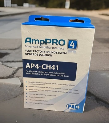 PAC AP4-CH41 (R.2) Amplificador/Sub Interfaz Chrysler/Dodge/Jeep/RAM ¡ENVÍO GRATUITO!! Foto 1 de 2