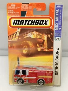 Matchbox Superfast / MB 402 - Dennis Sabre Fire Truck - Red - Emergency Vehicle - Picture 1 of 5