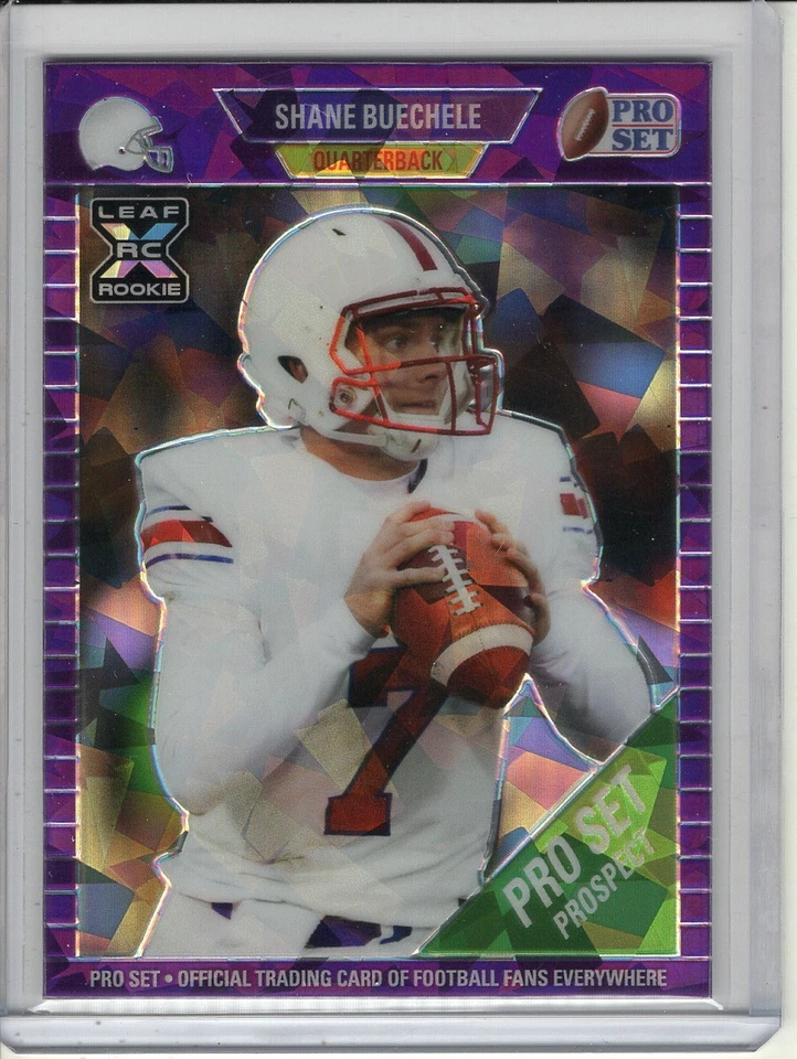 2021 LEAF PRO SET METAL SHANE BUECHELE ROOKIE/RC #22/30 *PURPLE CRYSTALS* - Image 1 of 1
