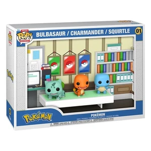 Funko Pop Deluxe 01 Juegos Pokémon 3 Starter Bulbasaur, Charmander, Squirtle - Imagen 1 de 2