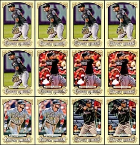 2014 Topps Gypsy Queen Miami Marlins (24) Card Lot - A SPECIAL TOUCH FOR YOUR... - Picture 1 of 4
