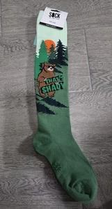 Sock It To Me Women's Knee High Socks - Bear Tree THAT'S SHADY (Women Size 5-10) - Picture 1 of 4