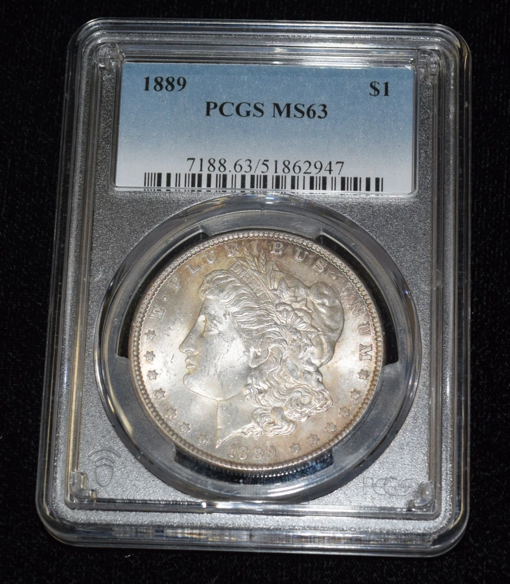 MS 63 Graded 1889 Year Morgan US Dollars (1878-1921) for sale | eBay