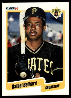 1990 Fleer #460a Rafael Belliard - Image 1 of 2