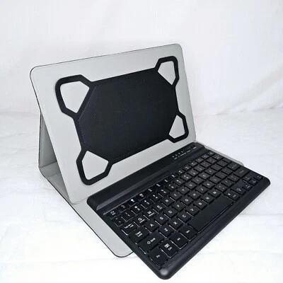 Funda Teclado Universal Tablet 9-10" Plegable para Samsung - Probada - Sin Cables Foto 1 de 4