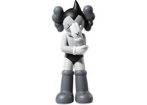 New Kaws OriginalFake Astro Boy Grey Black Companion Dissected 5YL Supreme - Picture 1 of 2