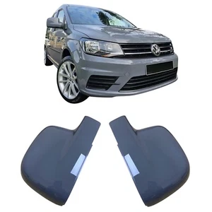 Genuine OE Mirror Covers Pair For VW Caddy MK3 MK4 Painted LH7J Pure Grey - Picture 1 of 1