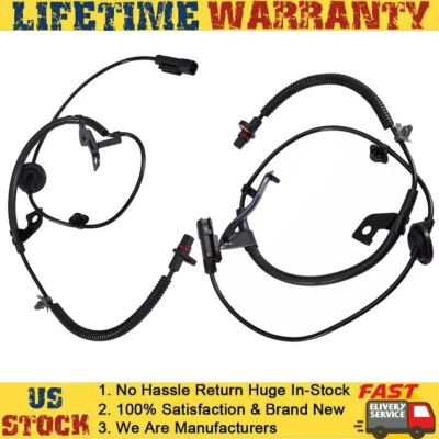 2x Sensor de velocidad de rueda ABS trasero izquierdo y derecho para Jeep Compass 2007 2008 2009-2016 Foto 1 de 4