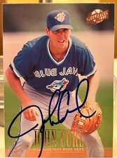 MLB MAJOR LEAGUE BASEBALL AUTO AUTOGRAPH AUTOGRAPHED SIGNED U PICK PLAYER CARD .