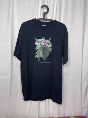 Superman 64 T-shirt Large RARE Nintendo E3 DC Comics N64 Lex Luther Titus Games - Image 1 of 4