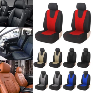 Universal Seat Covers Waterproof Fit For Car Truck SUV Van Auto Front Seat - Picture 1 of 23