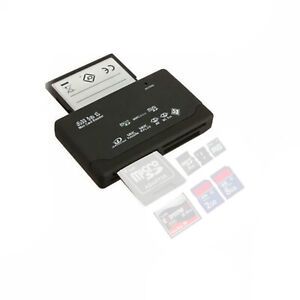 Compact All in One USB Multi Memory Card Reader Adapter for M2 MMC XD CF MS