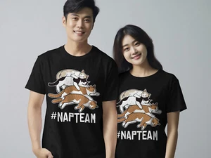Lazy Animal Themed T-Shirt Tired Design Animal Lovers Funny Gift Unisex Tee Logo - Picture 1 of 2