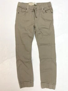 Levi's Boys' Twill Jogger Pants Size 12 Slim From Hips To Ankle 26W x 26L NEW - Picture 1 of 4
