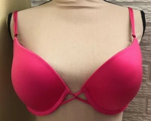 Daisy Fuentes 36B Pink Bra Push-Up Underwired ~Very Good Condition - Picture 1 of 6