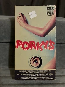 Porkys VHS 1981 Original Comedy Cult Classic. Original CBS/FOX Release - Imagen 1 de 6