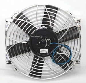 Davies Craig 0187 10" Chrome Electric Pusher Puller Radiator Cooling Fan - Picture 1 of 4