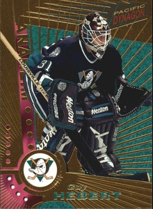 1997-98 Pacific Dynagon Anaheim Ducks Hockey Card #2 Guy Hebert
