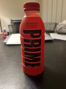 *LIMITED* NEW PRIME HYDRATION DRINK 1 16.9 FL OZ BOTTLE TROPICAL PUNCH FLAVORED - Picture 1 of 2