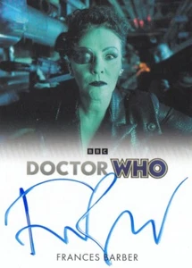 DOCTOR WHO SERIE 5 - 7 - FRANCIS BARBER (MADAME KOVARIAN) AUTÓGRAFO FB VL - Imagen 1 de 1