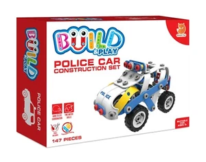 Police Car Construction set Build and Play Childrens Toy Age 5+ - Picture 1 of 2
