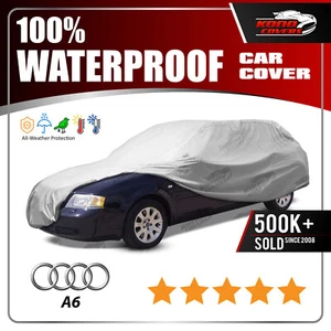 AUDI A6 Wagon 1999-2004 CAR COVER - 100% Waterproof 100% Breathable - Picture 1 of 11