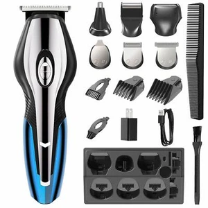 IPLBAI All-In-One Hair Clippers Beard Trimmer for Men 6 in 1 Multi (Black) - Picture 1 of 7