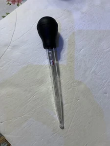 Holiday Time 12-Inch Baster with Cleaning Brush Silicone Bulb BPA Free - Picture 1 of 2