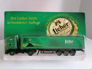 Licher Werbetruck, MAN F2000 Aero SZ, Wassertropfen, OVP - Bild 1 von 7