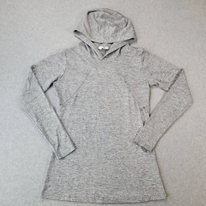 CADENSHAE Breastfeeding Hoodie Athletic Pullover Heather Gray Womens Size Small - Picture 1 of 13