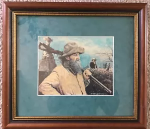 Steven Saylor Fisherman Signed Limited Ed 45/50 Framed - Picture 1 of 7
