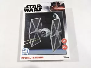Star Wars~ Disney ~4D Cityscape Imperial TIE Fighter Puzzle Model ~New - Picture 1 of 6