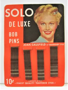 Carta Stella Vintage Solo Bob Pins Joan Caulfield Film (O) Solo Prod NY Vecchio Stock - Foto 1 di 2