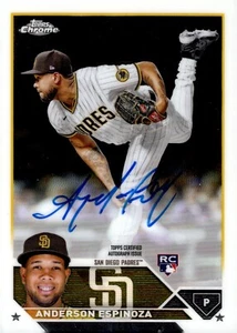 2023 Topps Chrome Rookie Autograph #RA-AE ANDERSON ESPINOZA - Bild 1 von 1