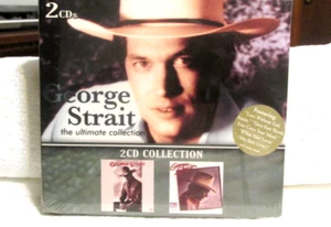 George Strait The Ultimate Collection Music CD - New Sealed - Foto 1 di 2