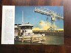 1953 vintage original magazine photo Tugboat ?Dixie? Tow Boats To Port Sulpher