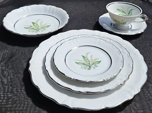 ROYAL HEIDELBERG Winterling Germany "Lilly" 6-Pc PLACE SETTING - Picture 1 of 7